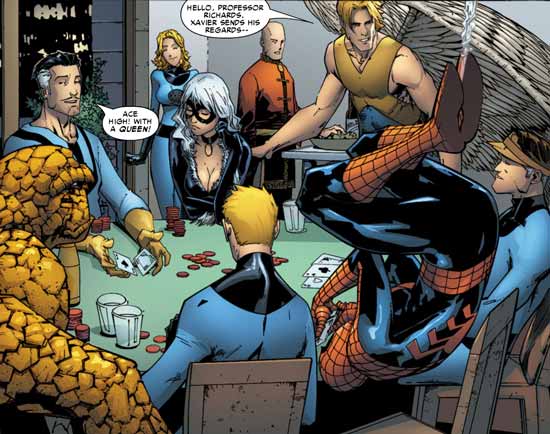 The Spider-Man Poker Game