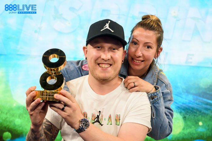 Sandro Hauser wins the € 1,100 Main Event of 888poker LIVE Barcelona 2022