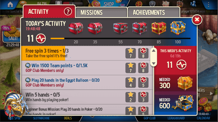 Achievements GOP3