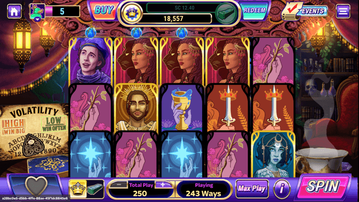 Madame Tarot Luckyland Slots