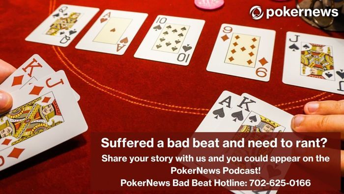 PokerNews Bad Beat Hotline