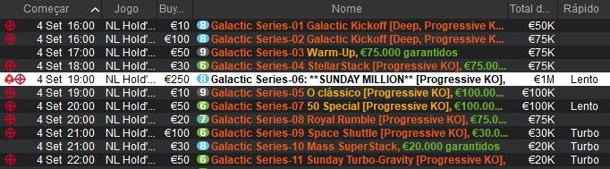 galactic series pokerstars