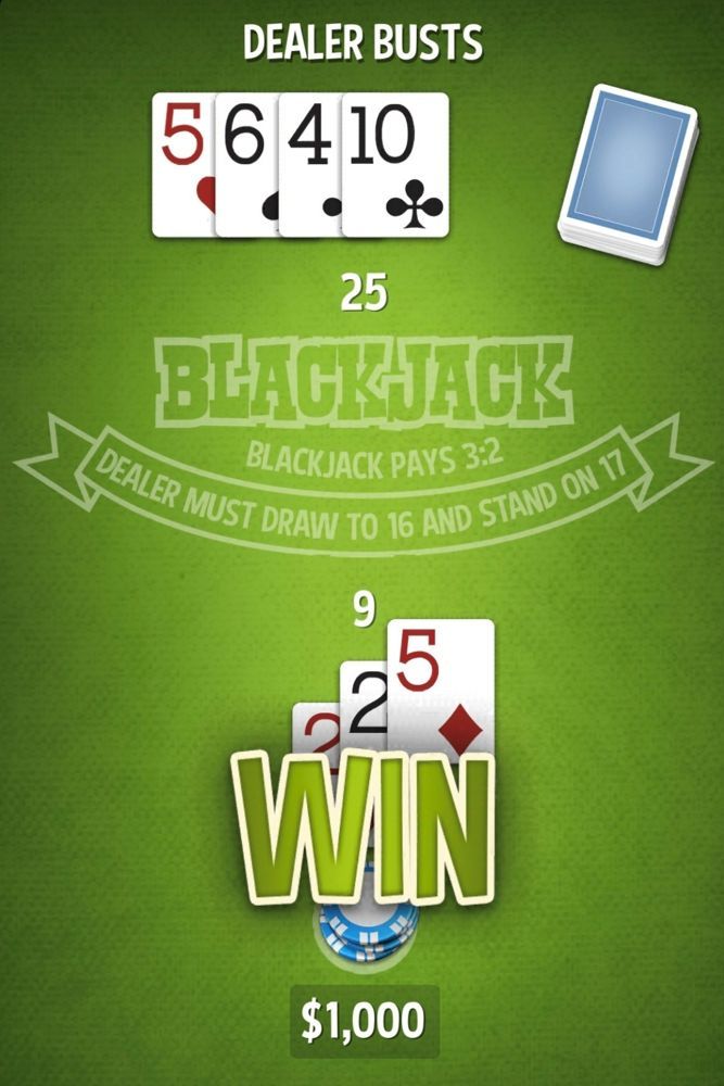 Dealer Bust Blackjack