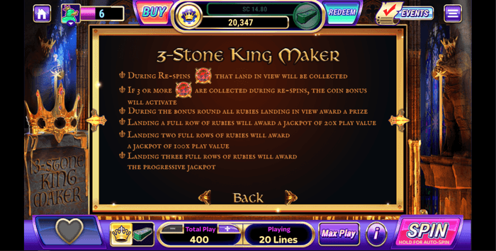 3 Slot Luckyland Pembuat Raja Batu