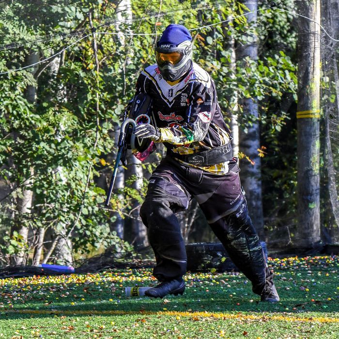 Juha Helppi paintball