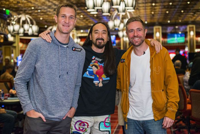 Brad Owen, Steve Aoki, and Andrew Neeme.