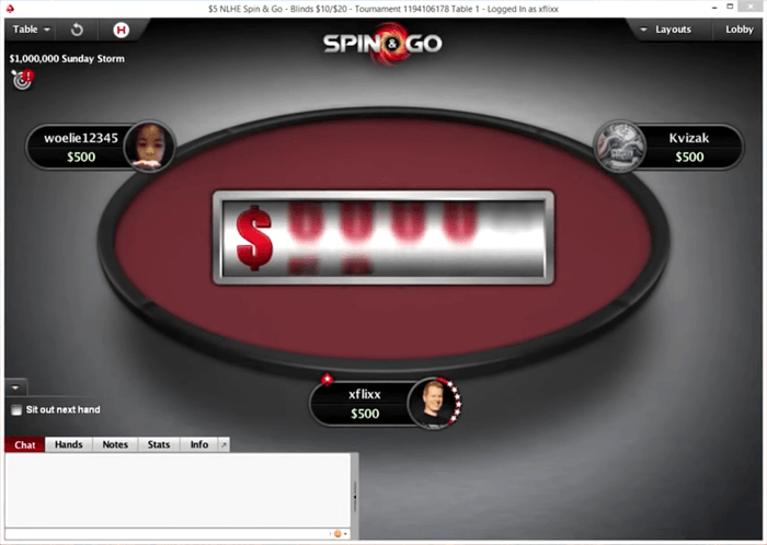 Spin & Go Poker