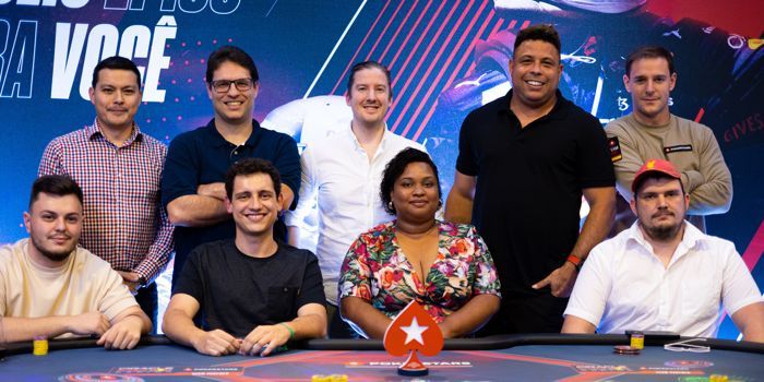 Ronaldo Charity Poker Tournament Final table