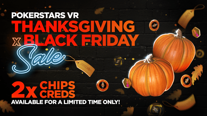 PokerStars VR Thanksgiving Offer