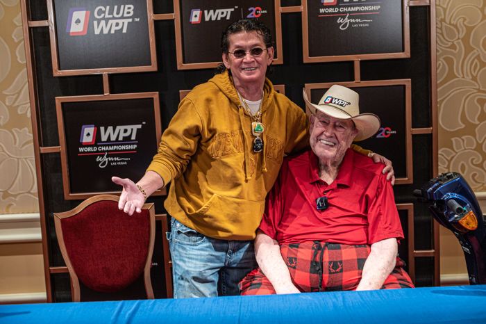 Scotty Nguyen and Doyle Brunson