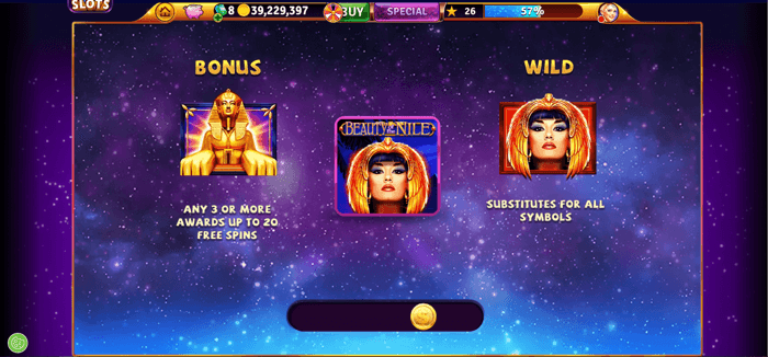 HOF Beauty of the Nile Slots