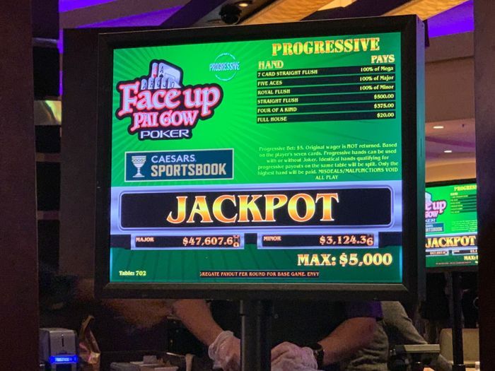 pai gow jackpot poker