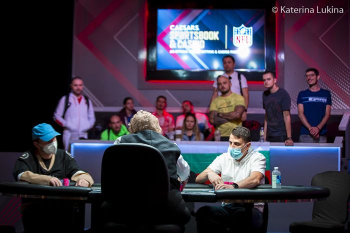 Mike Watson and Simeon Spasov at the 2022 WSOP