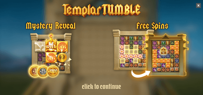Templar Tumble Free Spins & Pengungkapan Misteri
