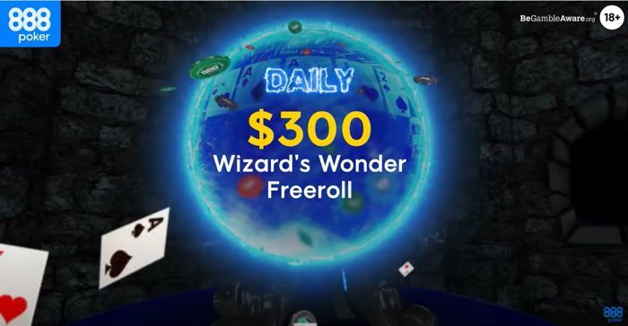 $300 Wizard's Wonder Freeroll