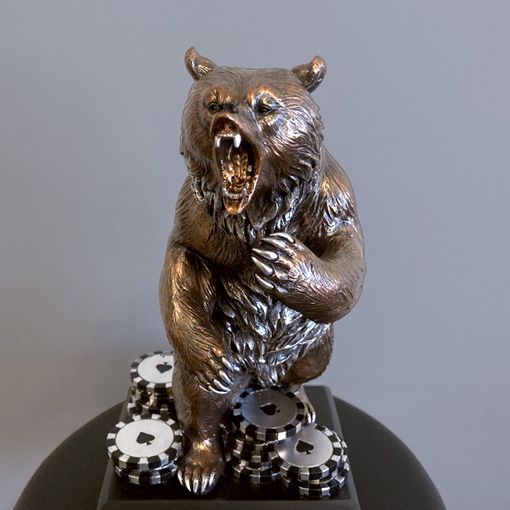 Grizzly Games VI winner's trophy