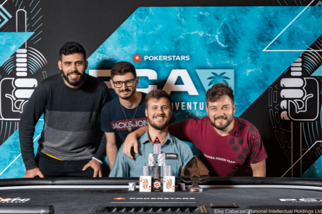 Kerlvin Kerber e Samba Poker Team no PCA 2023