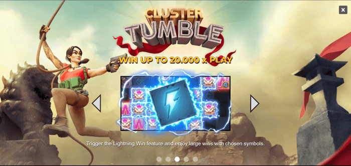 Cluster Tumble Slot Global Poker