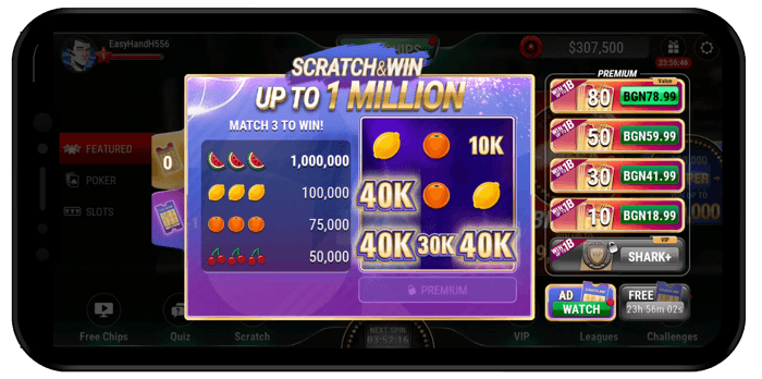 PokerStars Play Scratchers