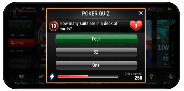 PokerStars Play Quiz