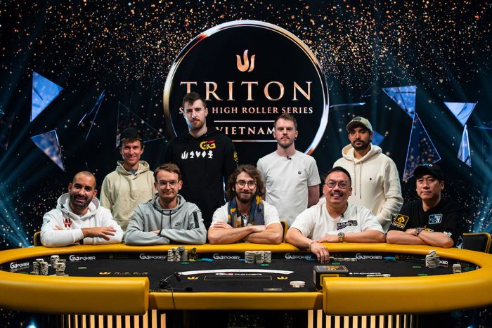 João Vieira mesa final Triton Poker Series Vietnam 2023