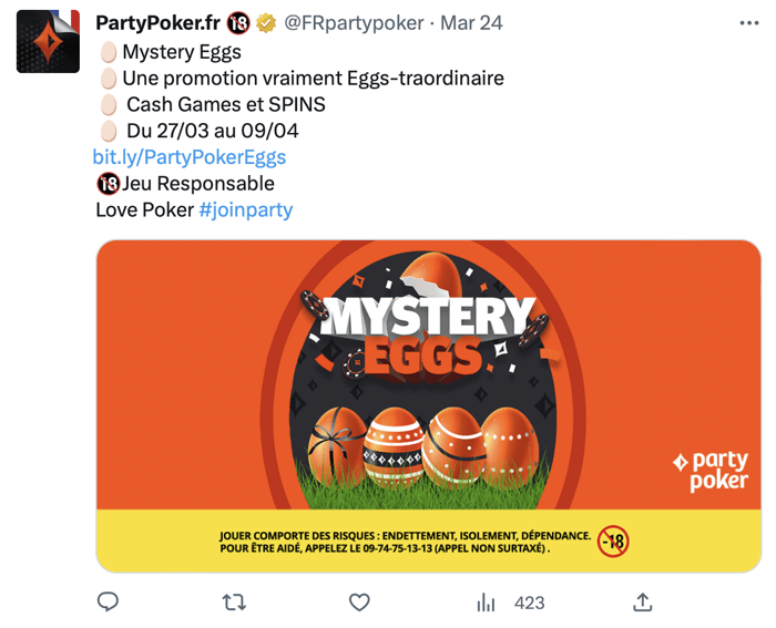 Mystery Eggs partypoker