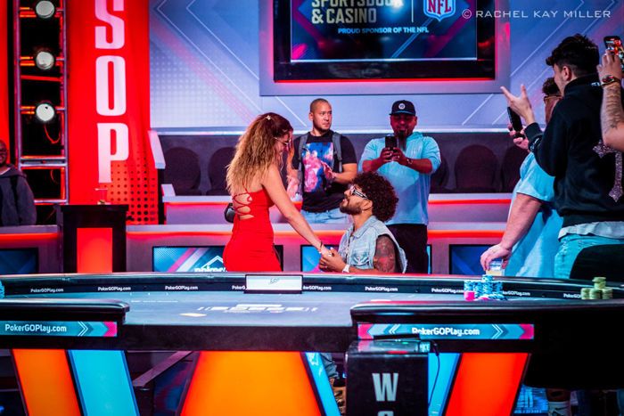 Lou Garza proposes to girlfriend after winning WSOP Bracelet