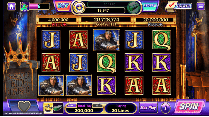 Crown of Fire Slot at LuckyLand Slots