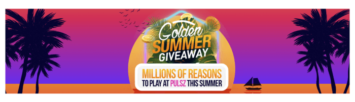 Play Free Slots with the Golden Summer Giveaway at Pulsz Casino