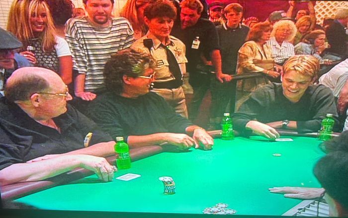 Doyle Brunson and Matt Damon