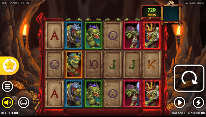 evil goblins slot game