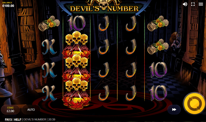 devils number slot game