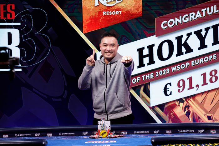 Hokyiu Lee Wins 2023 WSOPE Event #4 €2,000 PLO