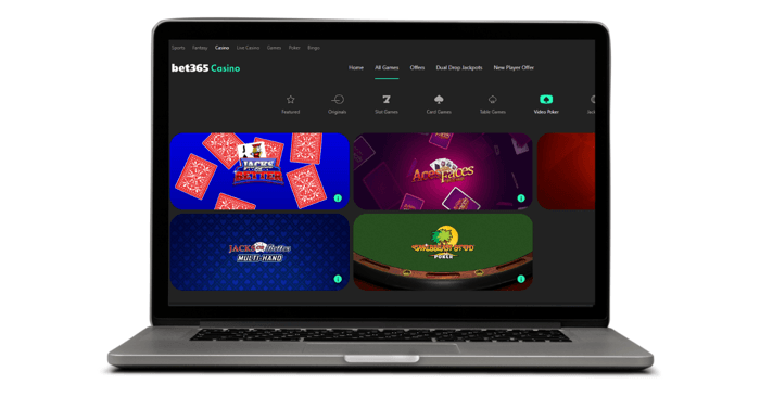 bet365 video poker