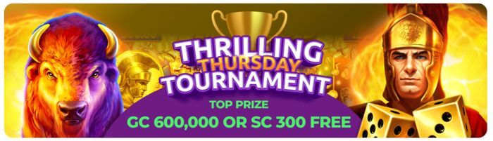 Thursday Leaderboard Tournament at McLuck.com Social Casino