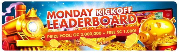 Monday Kickoff Leaderboard at McLuck.com Social Casino