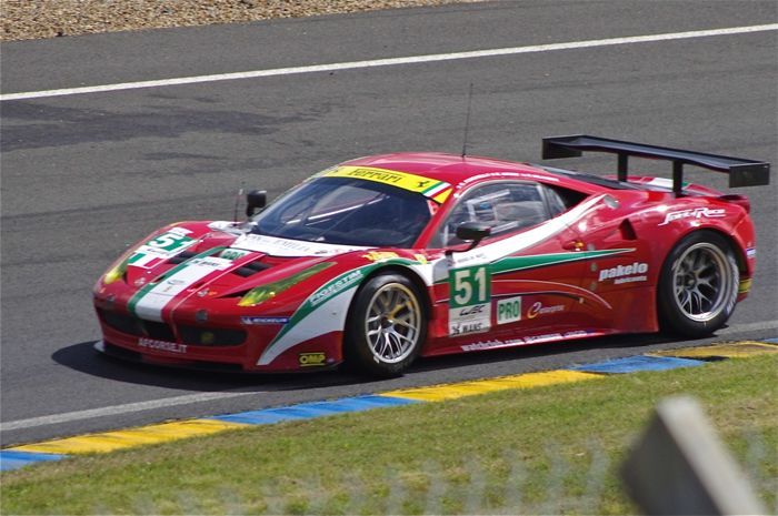 Giancarlo Fisichella at the 2012 24 Hours of Le Mans
