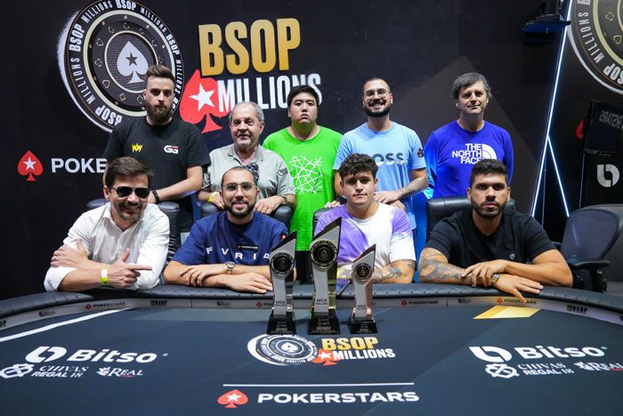 BSOP Millions: Ivan Limeira é campeão do LAPT High Roller PKO