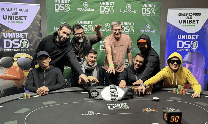 Table finale UDSO Main Event
