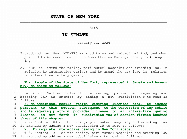 New York Bill 8185
