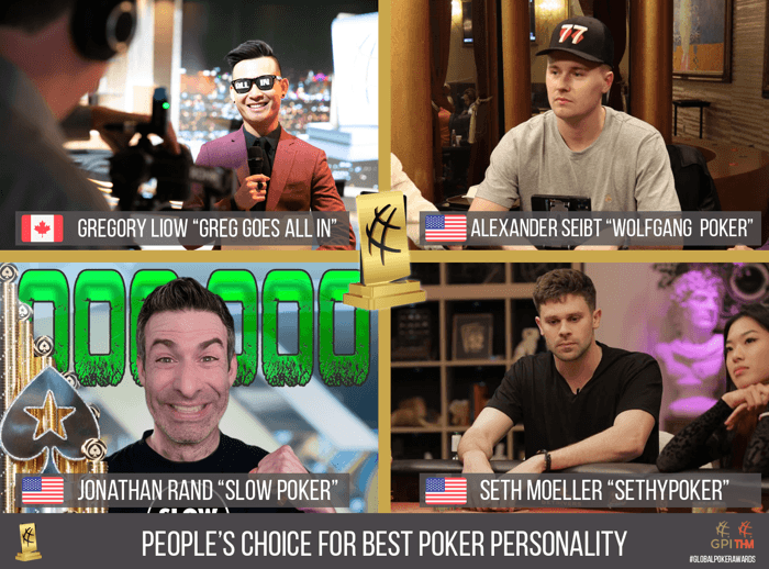 FANS CHOICE: POKER PERSONALITY