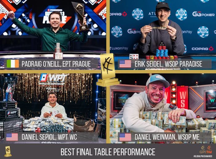 BEST FINAL TABLE PERFORMANCE
