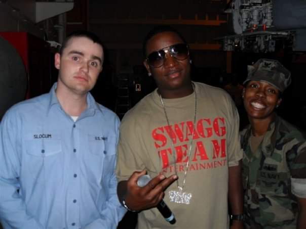 Ryan Slocum with American Rapper Yung Joc