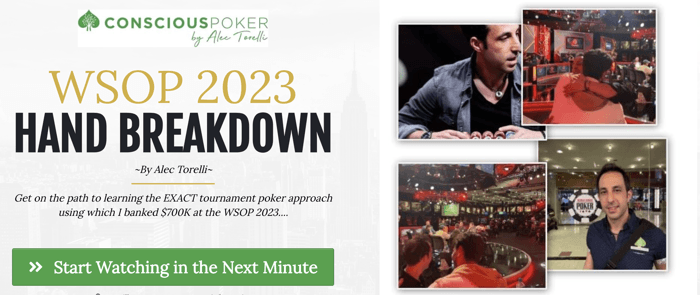 What's the One Poker Hand from the 2023 WSOP Main Event Alec Torelli Will Think About for... 101