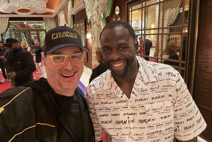 Phil Hellmuth and Draymond Green
