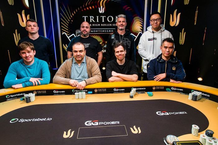 Triton Montenegro Event 2 Final Table players