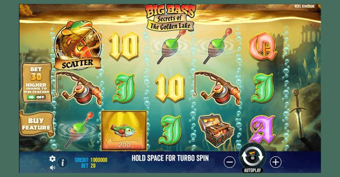 Big Bass Secrets of the Golden Lake Slot