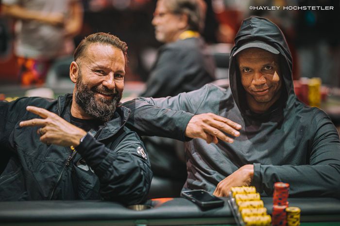 Daniel Negreanu and Phil Ivey