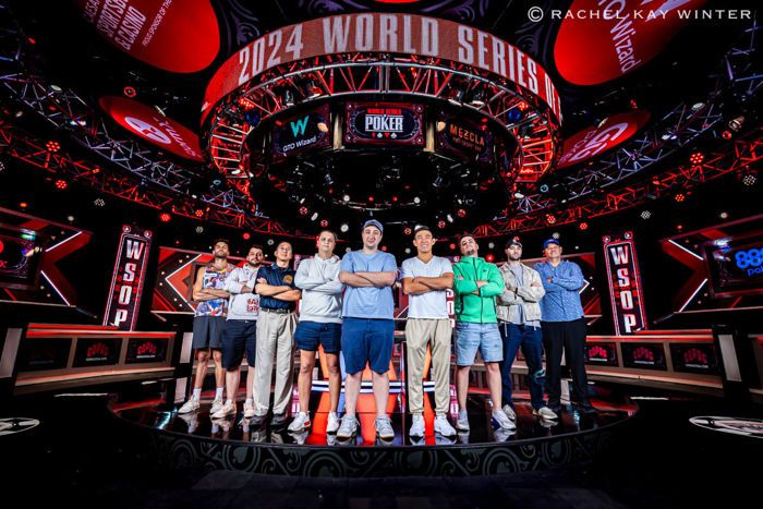 WSOP 메인 이벤트 최종 테이블 2024