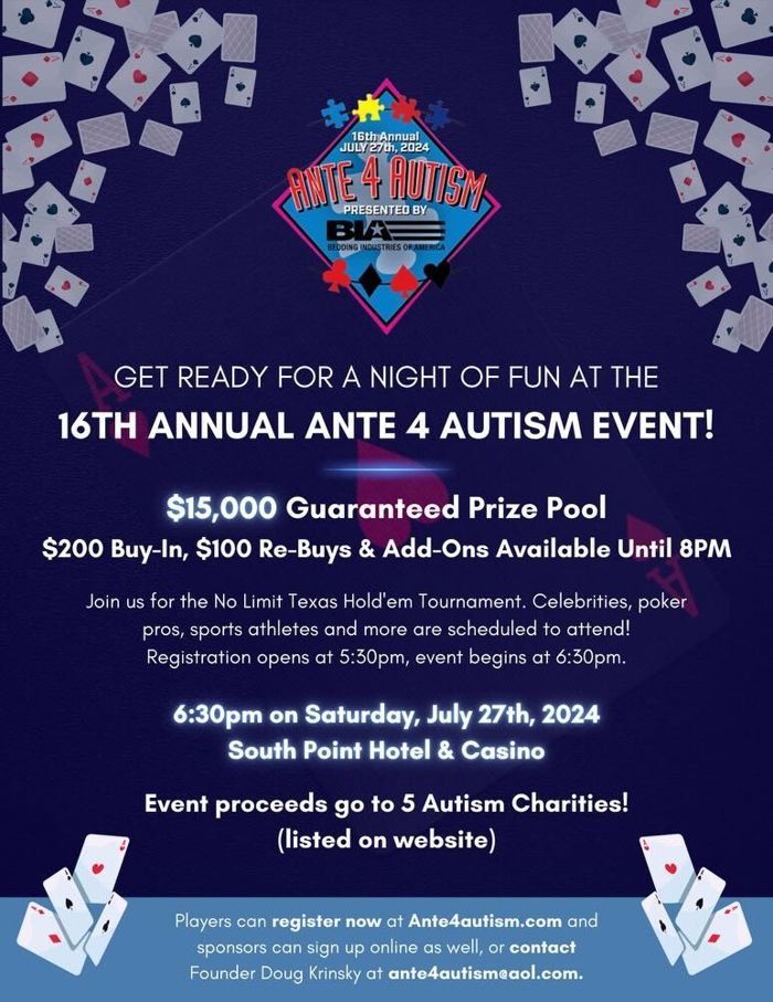 Raising Money for a Good Cause – A Look at Upcoming Las Vegas Charity Poker Events 103